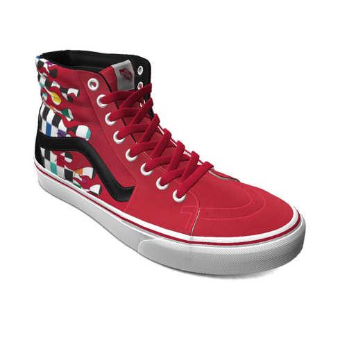 Vans Customs Checkerboard Drips Sk8-hi (customs)