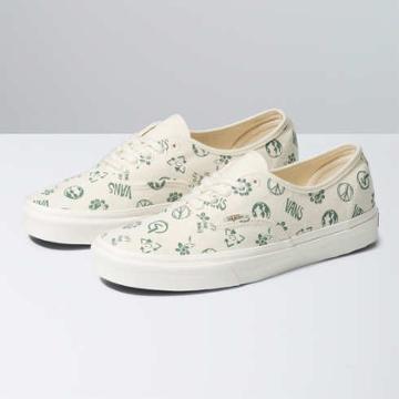 Vans Authentic (eco Theory In Our Hands White)