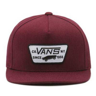 Vans Boys Full Patch Snapback Hat (port Royale)