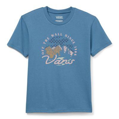 Vans Kids Summit Haze Crew Tee (copen Blue)