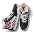 Vans Customs Roses Checkerboard Creator Sk8-hi (customs)