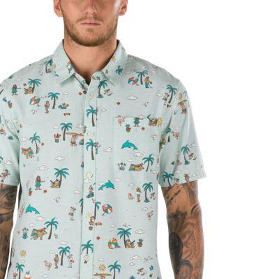 Vans Canals Buttondown Shirt (party Train)