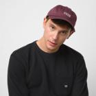 Vans Curved Bill Jockey Hat (catawba Grape)