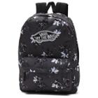 Vans Realm Backpack (black Floral Splash)