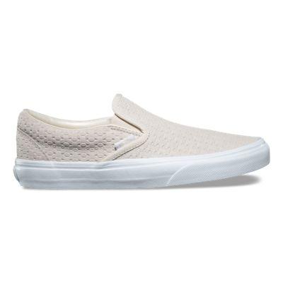Vans Suede Embossed Weave Slip-on (birch/true White)