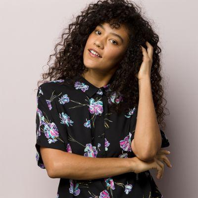 Vans Harbor Top (black Paradise Floral)