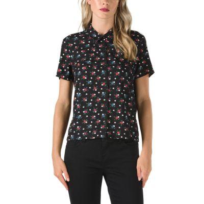 Vans Driver Buttondown Shirt (winter Ditsy)