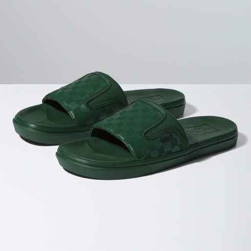 Vans Ultracush Slide-on (checkerboard Mountain View)