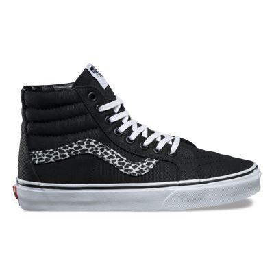 Vans Mini Leopard Sk8-hi Reissue (black/true White)