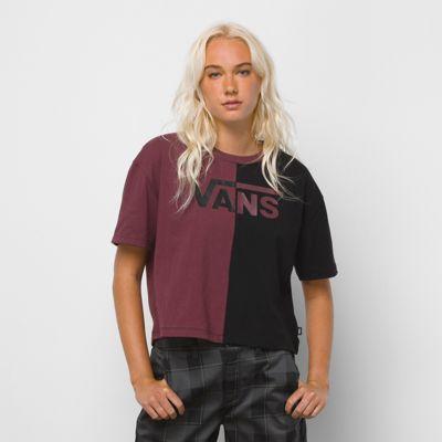 Vans Splitsville Relaxed Boxy Tee (catawba Grape)