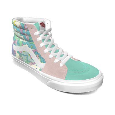 Vans Customs Colorful Zodiac Pisces Sk8-hi (customs)