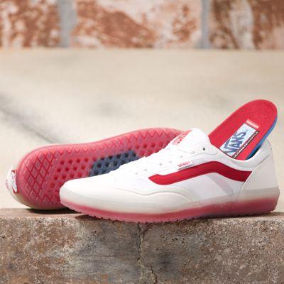 Vans Sport Leather Ave (chili Pepper/white)