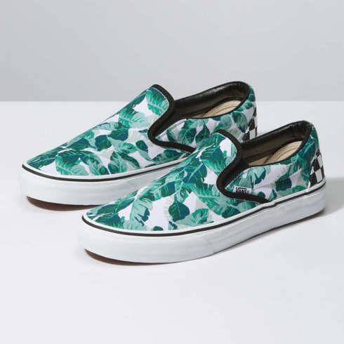 Vans Customs Leaf Me Alone Slip-on Wide (customs)