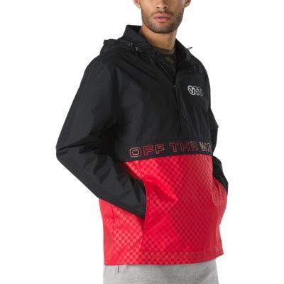 Vans Triple Circle Anorak (black/racing Red)
