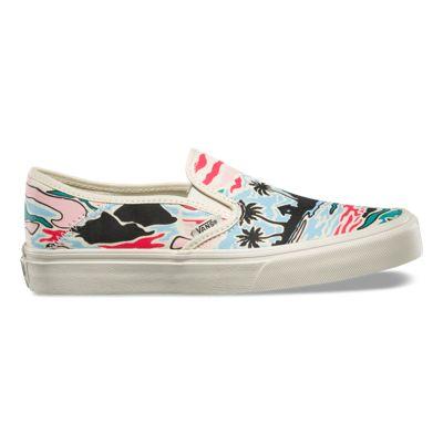 Vans Womens Slip-on Sf (cultivate Hawaii)