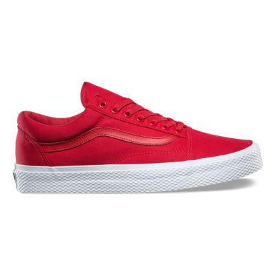 Vans Waffle Wall Old Skool (racing Red/true White)