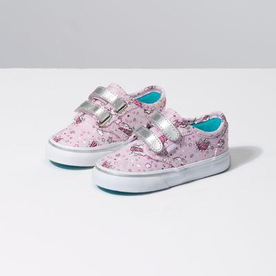 Vans Toddler Girl Power Atwood V (azalea Pink/bluebird)