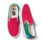 Vans Customs Color Block Suede Slip-on Wide (customs)