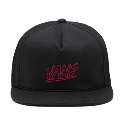 Vans Sketch Tape Shallow Unstructured Hat (black)