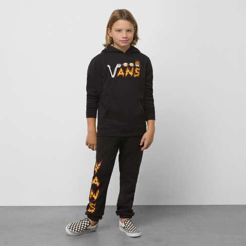 Vans Kids Roasted Fleece Pant (black)