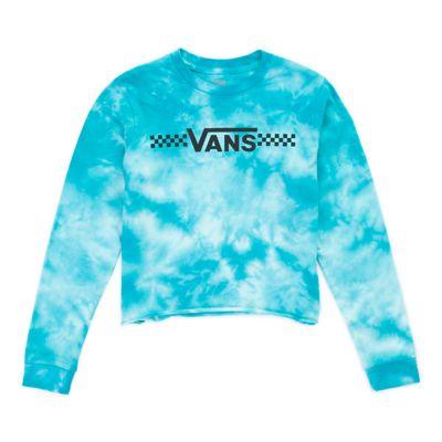 Vans Girls Funnier Times Long Sleeve Tee (bluebird)