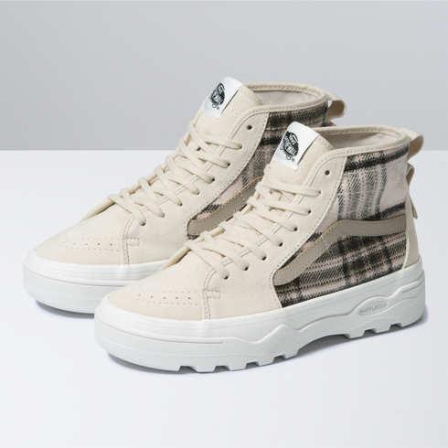 Vans Sentry Sk8-hi Wc (plaid Turtledove)