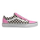 Vans Womens Customs Old Skool (green & Navy Check)