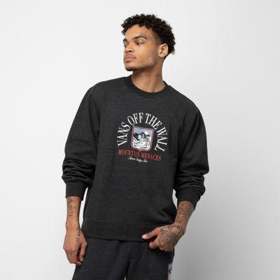 Vans Bored Patrol Pullover Crew (black Heather)