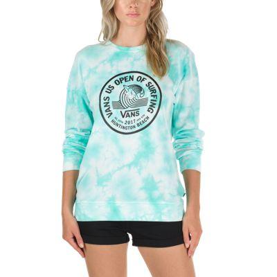 Vans 2017 Vuso Lock Up Crew Sweatshirt (mint)
