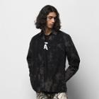 Vans Plymouth Tie Dye Corduroy Buttondown Shirt (black-pewter)