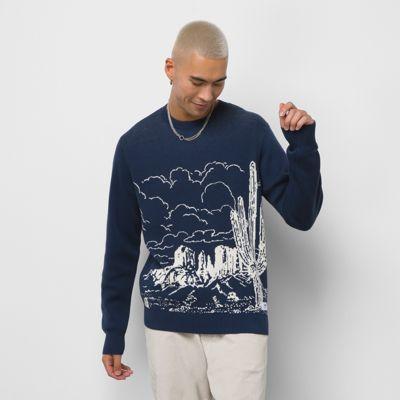 Vans Anaheim Scenic Sweater (dress Blues)