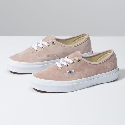 Vans Pig Suede Authentic (shadow Gray/true White)