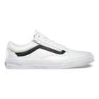 Vans Shoes Premium Leather Old Skool Zip (true White)
