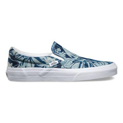 Vans Indigo Tropical Slip-on (blue/true White)