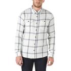 Vans Wayland Flannel Shirt (marshmallow Dress Blues)