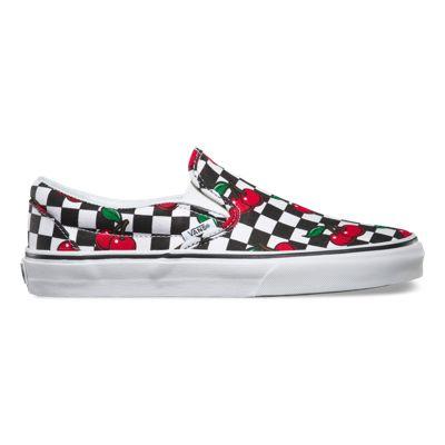 Vans Cherry Checkers Slip-on (black/true White)