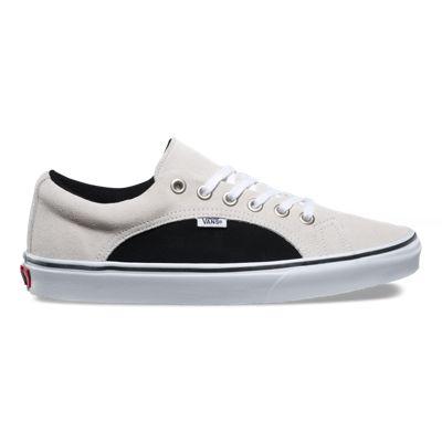 Vans 2-tone Suede Lampin (true White/black)