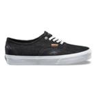 Vans Mens Shoes Skate Shoes Mens Shoes Mens Sandals Denim Stitch Authentic Ca (black/white)