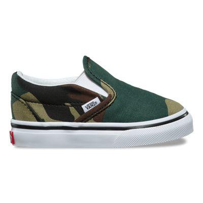 Vans Toddler Woodland Camo Slip-on (black Woodland)