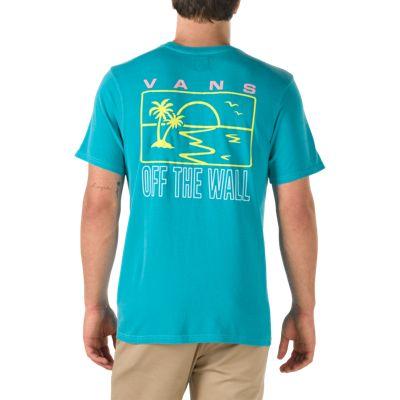 Vans Sky Eye Pocket T-shirt (tile Blue)