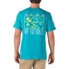 Vans Sky Eye Pocket T-shirt (tile Blue)