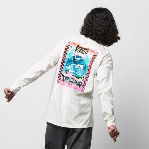 Vans Vtcs 2022 Poster Long Sleeve T-shirt (antique White)