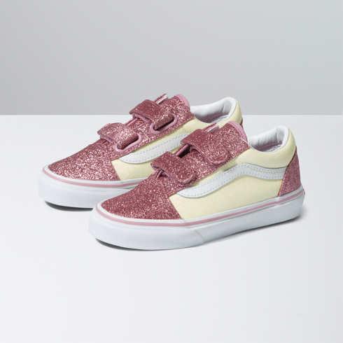 Vans Kids Old Skool V (glitter Two Tone)