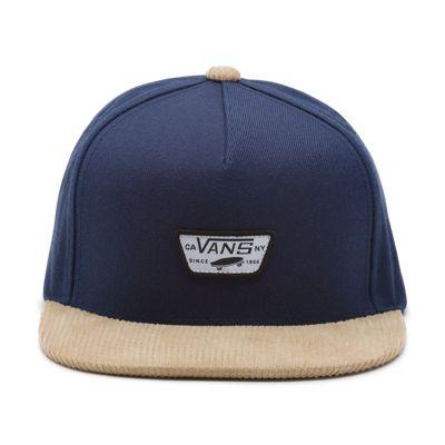 Vans Mini Full Patch Snapback Hat (dress Blues-khaki)