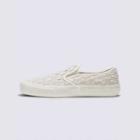 Vans Leather Weave Slip-on Vr3 Sf Shoe (marshmallow/marshmallow)