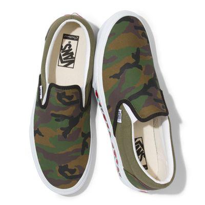 Vans Customs Camo Roses Slip-on (customs)