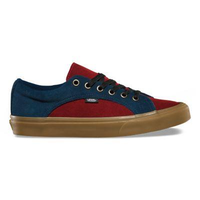 Vans Suede Gum Lampin (dress Blues/madder Brown)