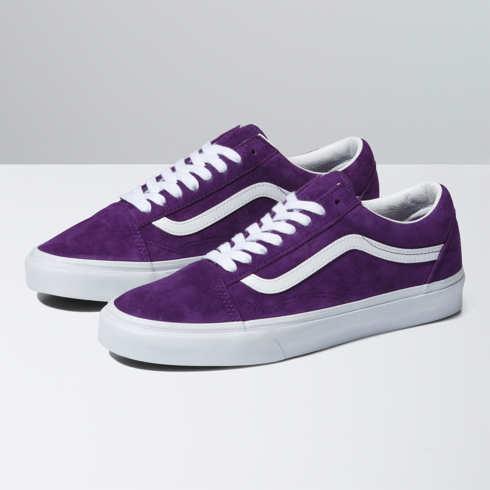 Vans Pig Suede Old Skool Shoe (acai)