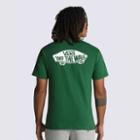 Vans Off The Wall Classic Back Tee (eden/white)