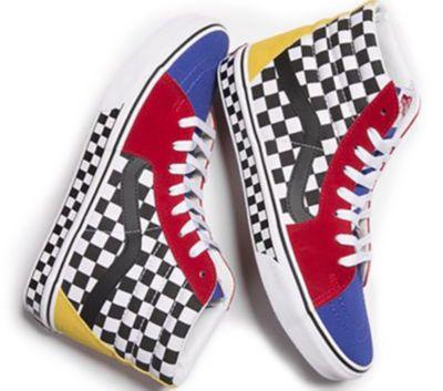 Vans Customs Checkerboard Sk8-hi (custom)